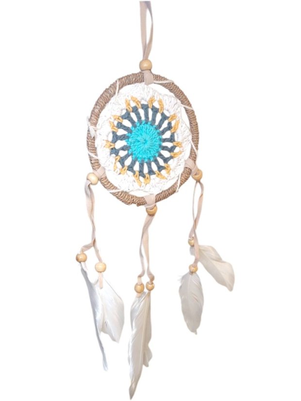 Lapača snov Kruh - Barva: Bílá