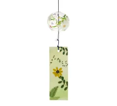 Zvonkohra Skleněný Furin Bell Feng Shui Hinagiku