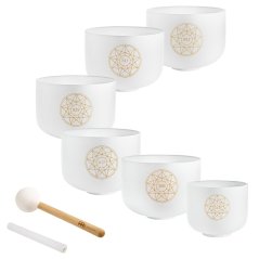 Set křišťálových mís Solfeggio