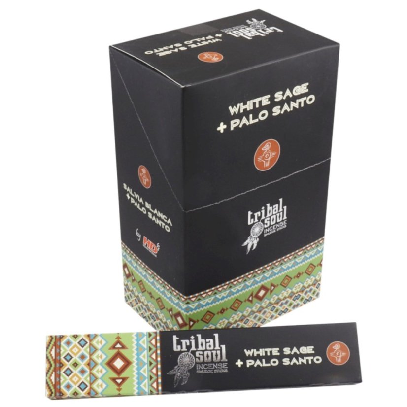 Incense Tribal Soul White Sage & Palo Santo