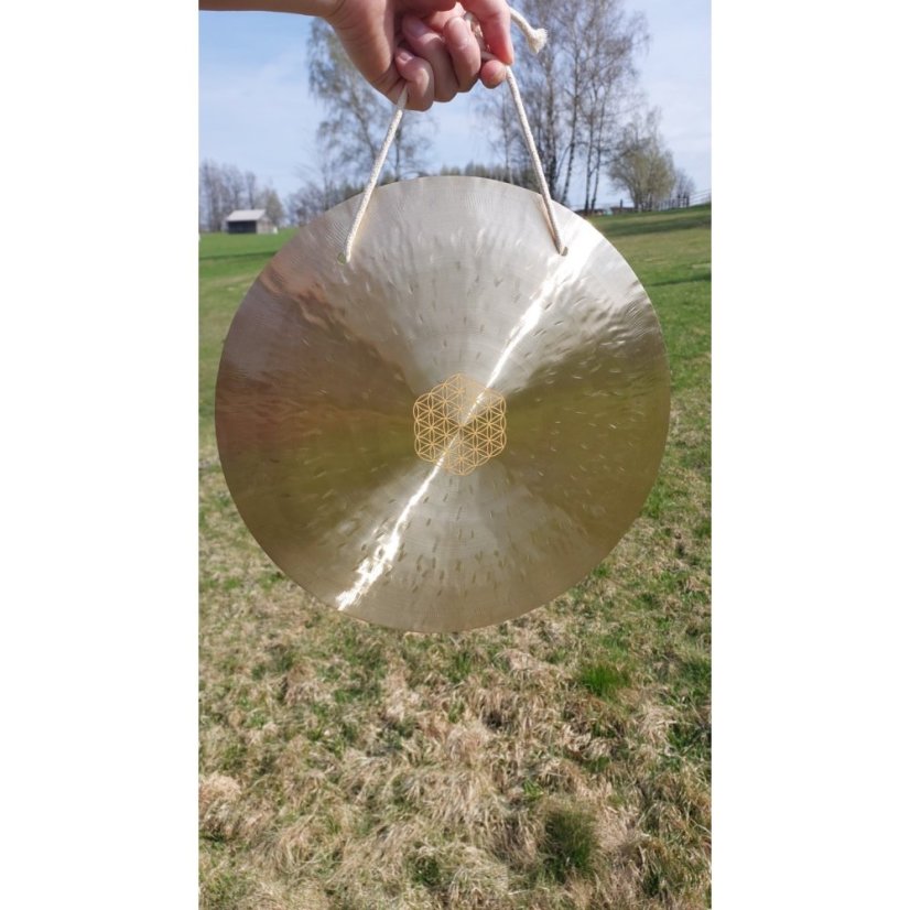 Veterný feng gong Kvet života 35 cm