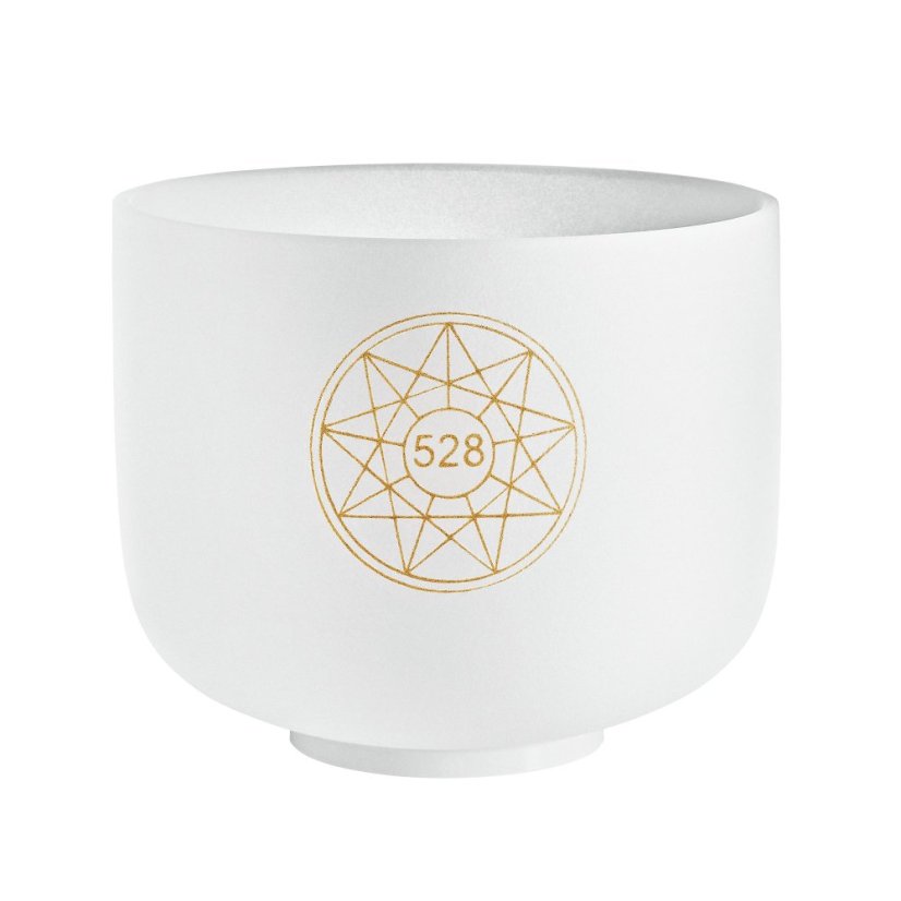 Křišťálová mísa 528 Hz Solfeggio 20 cm
