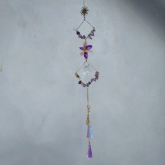 Lapač slnka Suncatcher Kvet fialky