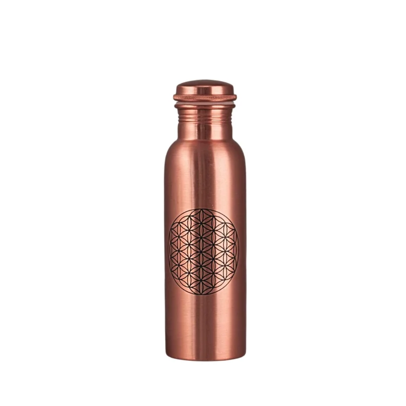 Měděná láhev Květ života 750 ml