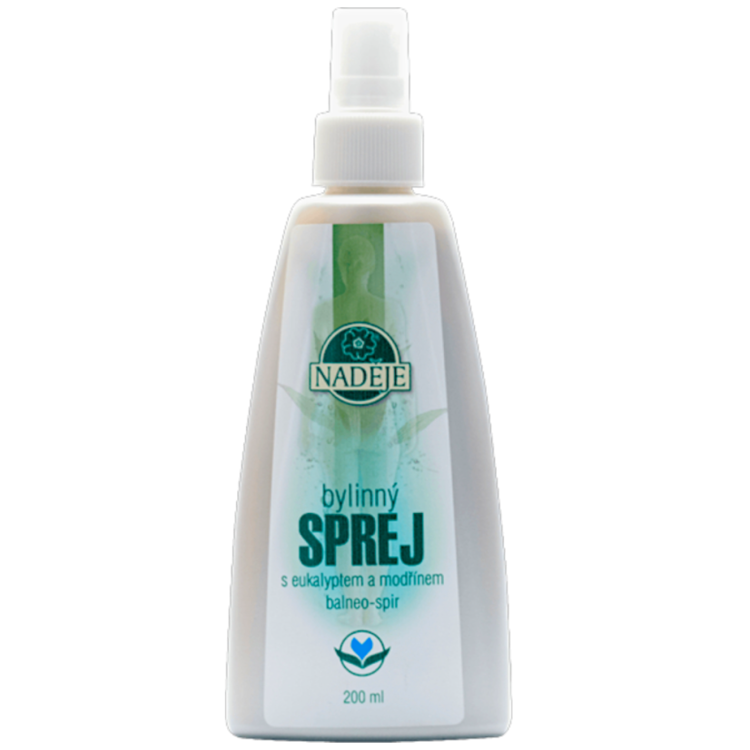Bylinný sprej Nádech, výdech