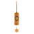 Kosmická zvonkohra Den Sol Cosmic Bamboo Chime 432 Hz