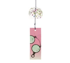 Zvonkohra Skleněný Furin Bell Feng Shui Kasumi Mlha
