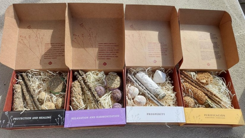 Dárková sada na vykuřování Relaxace a Harmonizace Sagrada Madre