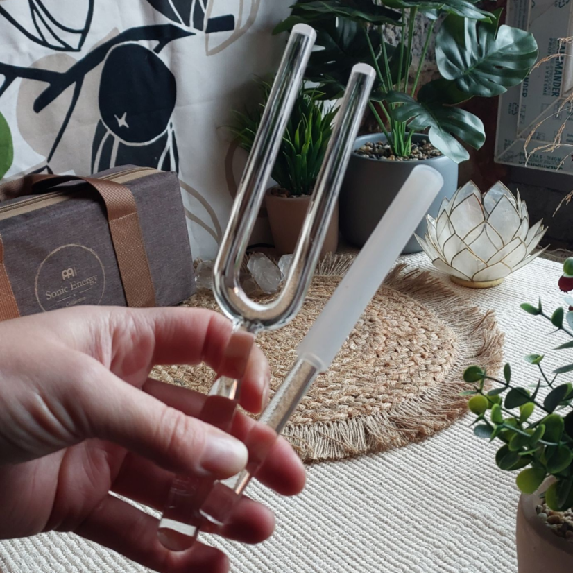 Křišťálová terapeutická ladička 528 Hz DNA oprava