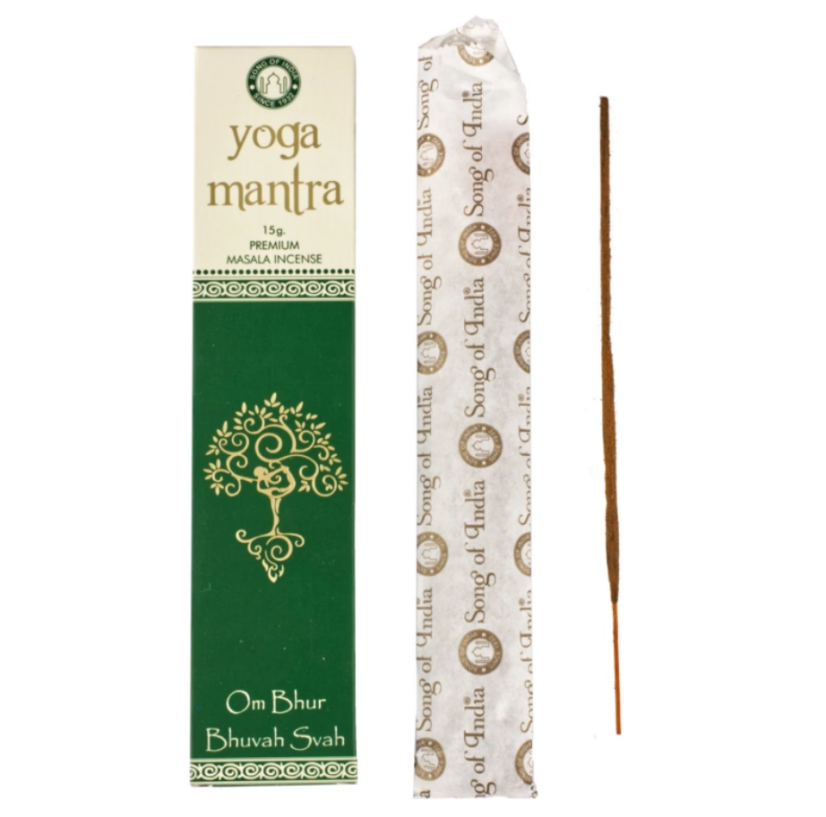 Premium Masala Incense from Song of India -  Yoga Mantra