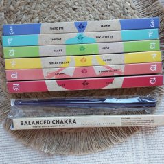 Vonné tyčinky 7 čakier ARÔME Balanced Chakra darčeková sada