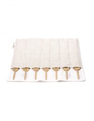 Terapeutické ladičky Čakrový set mosadz