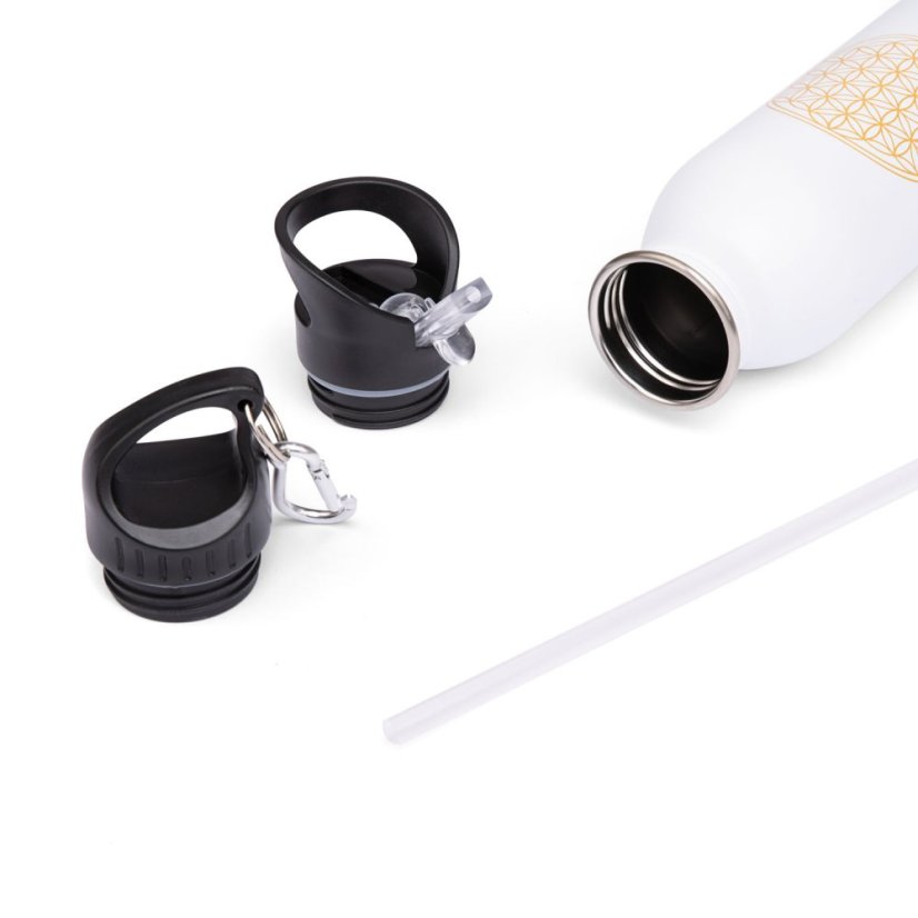 Fľaša z nerezovej ocele Om bordo 700 ml