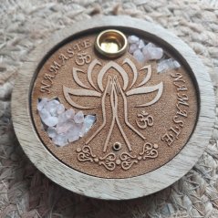 Stojanček na vonné tyčinky kruhový Ruženín