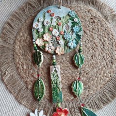 Keramická zvonkohra Vlčie maky