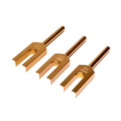 Terapeutické Andělské ladičky hliník zlatá