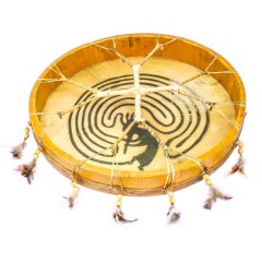 Šamanský buben 45 cm Kokopelli