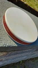 Ocean drum 25 cm prírodný