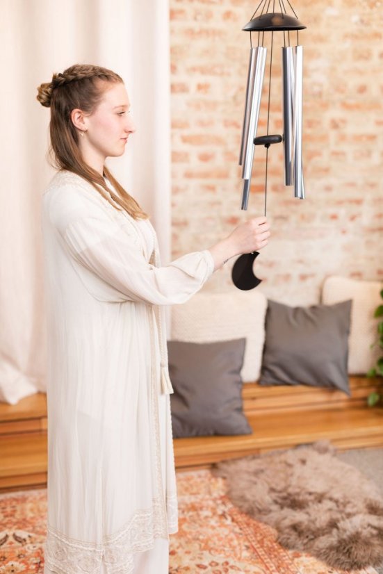 Zvonkohra Měsíční meditační stříbrná 432 Hz