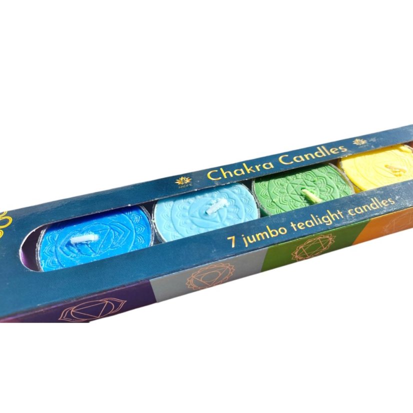 Čakrové čajové svíčky sada ARÔME