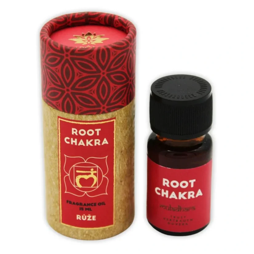 Esenciální olej 1. čakra Kořenová Muladhara ARÔME Balanced Chakra