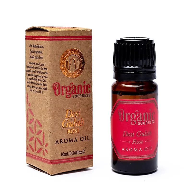 Esenciální olej Růže 10 ml Organic Goodness