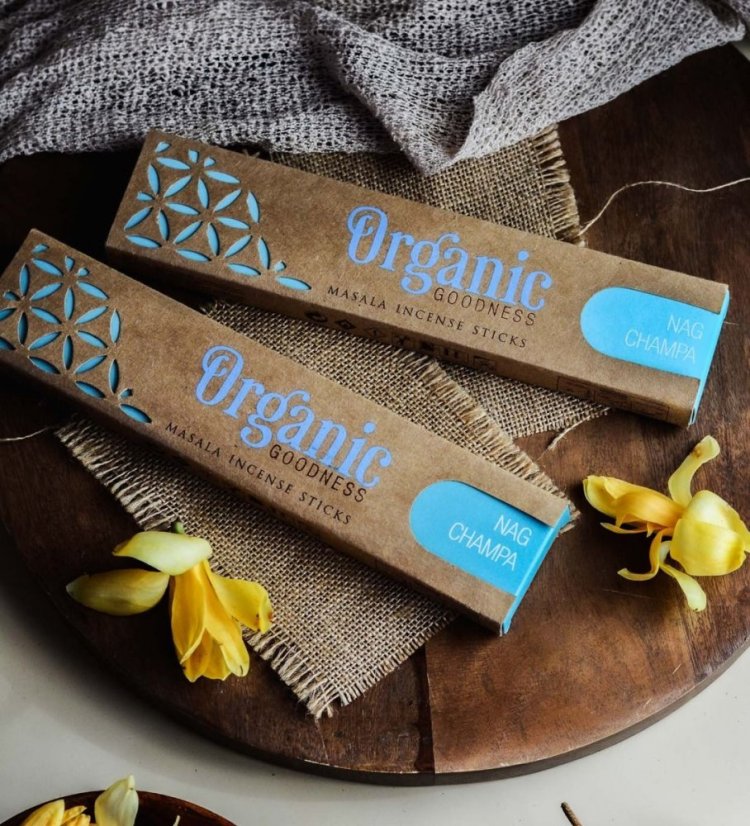 Vonné tyčinky Organic Masala Nag Champa