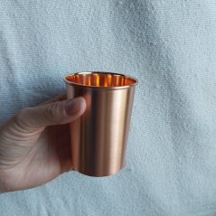 Měděný hrnek Velvet 350 ml