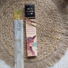 Vonné tyčinky Golden - Palo Santo & Biela šalvia