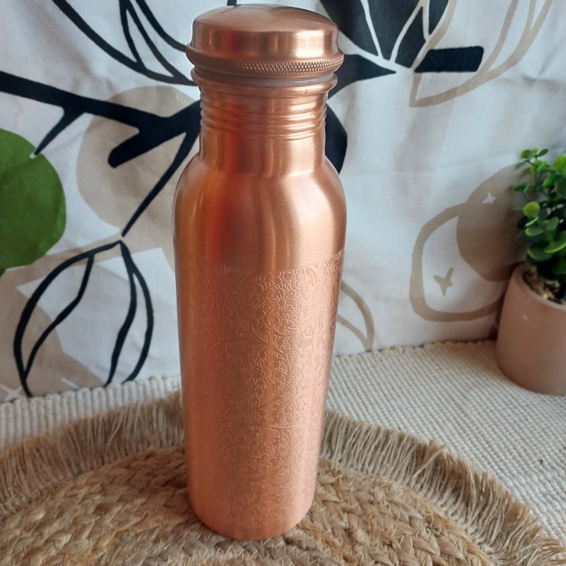 Měděná láhev Ornamenty 800 ml