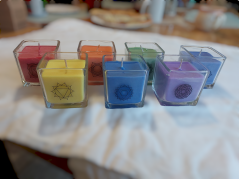 Čakrové svíčky sada