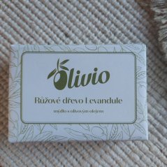 Přírodní mýdlo OLIVIO Růžové dřevo - levandule 90 g Phytos