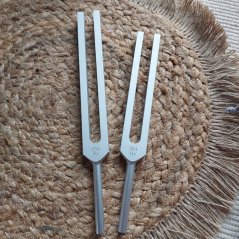 Set terapeutických ladiček C G 256 Hz + 384 Hz hliník CZ