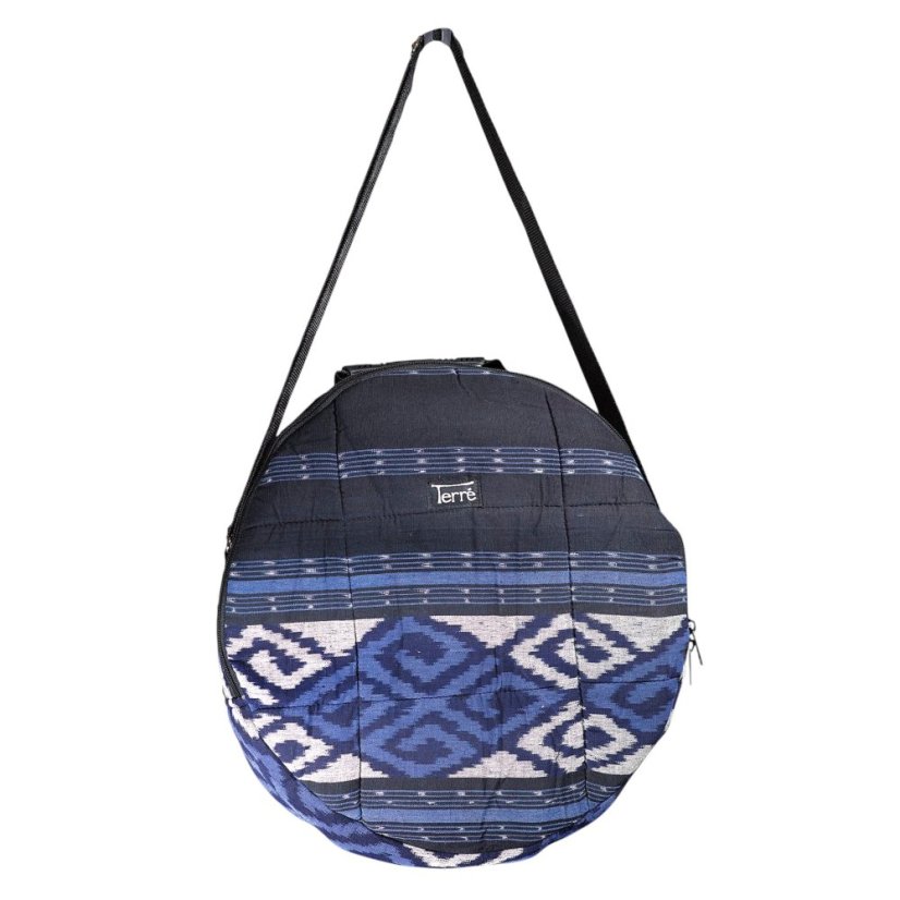 Obal na šamanský, ocean buben 45 cm Etno modrý
