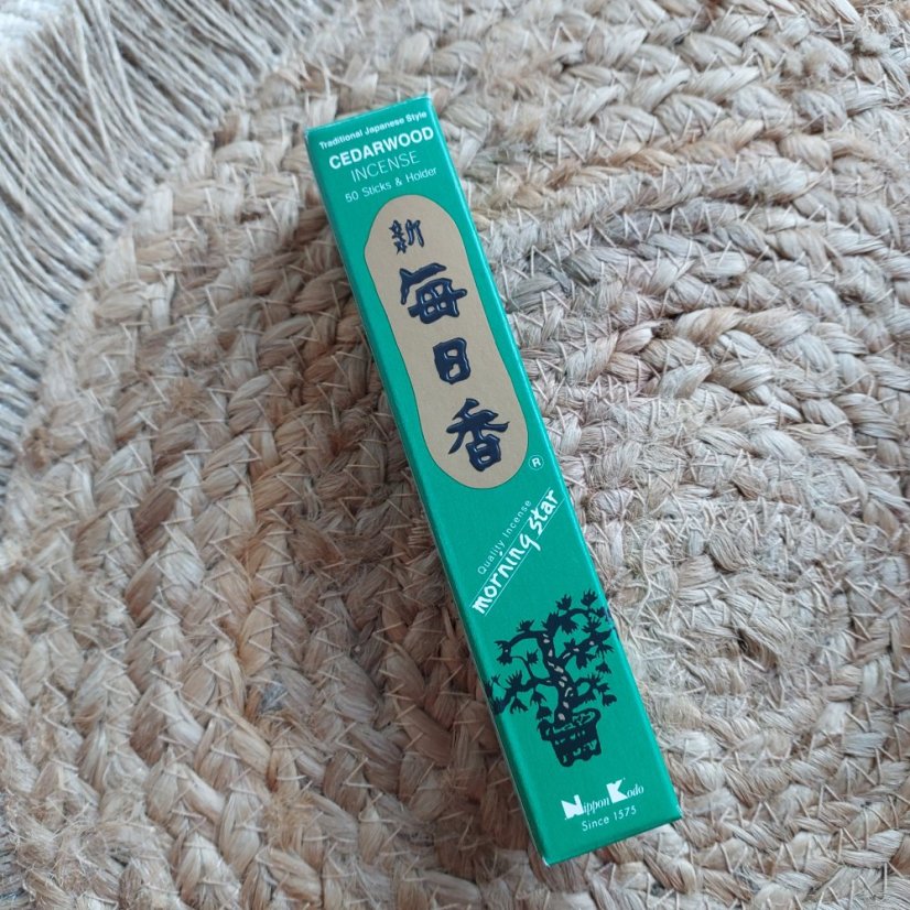 Vonné tyčinky Japonsko Morning star Cedr