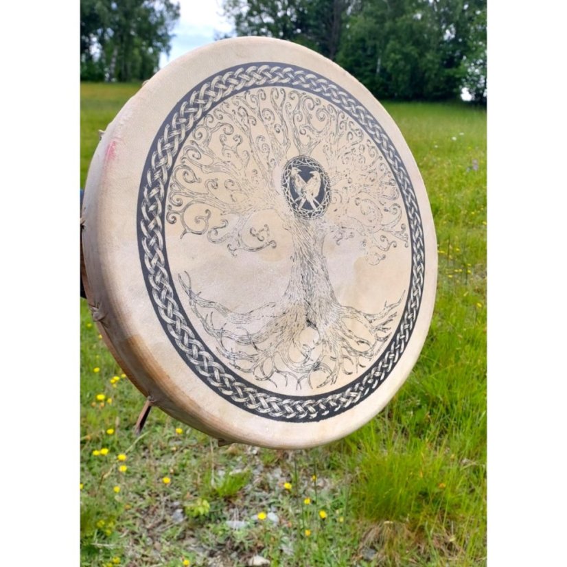 Šamanský buben 40 cm Strom života