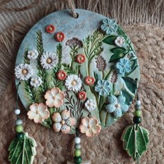 Keramická zvonkohra Vlčie maky