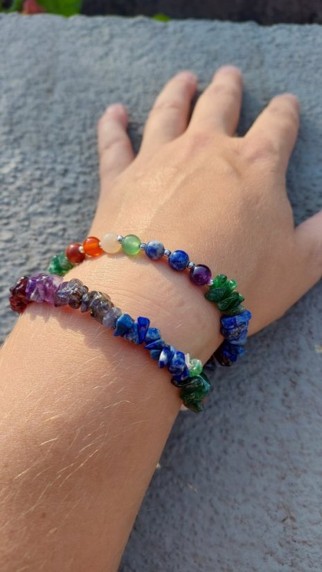 Čakrový náramek kulatý