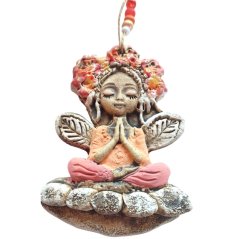 Keramický záves Víla