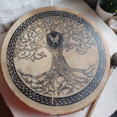 Šamanský buben 50 cm Strom života