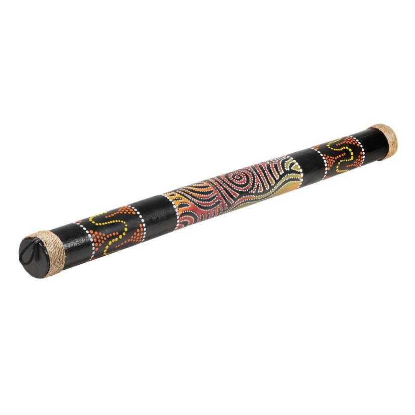 Deštná bambusová hůl 60 cm malovaná