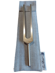 Terapeutická ladička 7. čakra Korunní 172,06 Hz mosaz