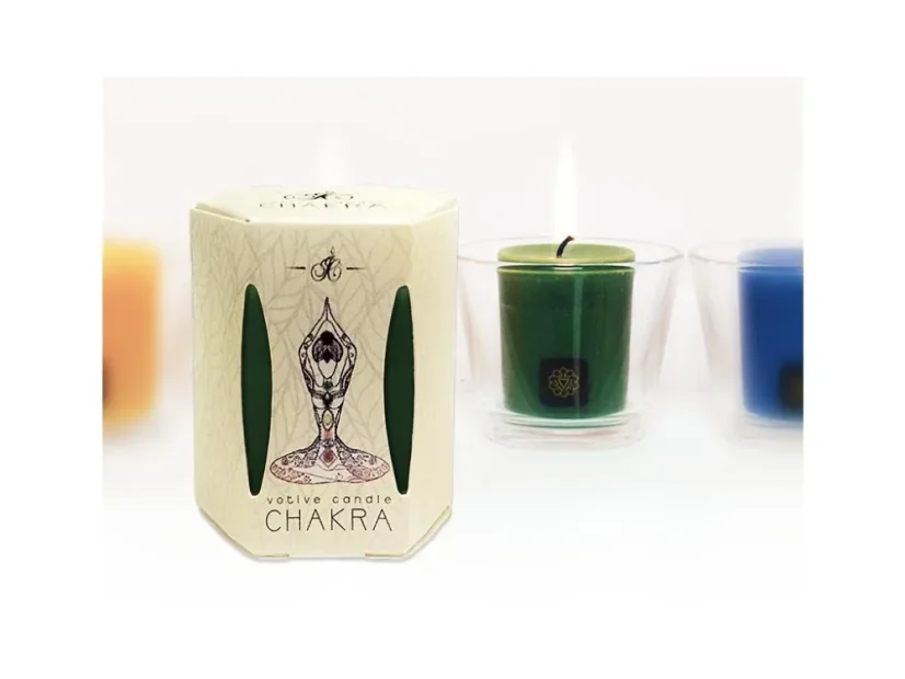 Čakrová svíčka 4.čakra Srdeční Láska