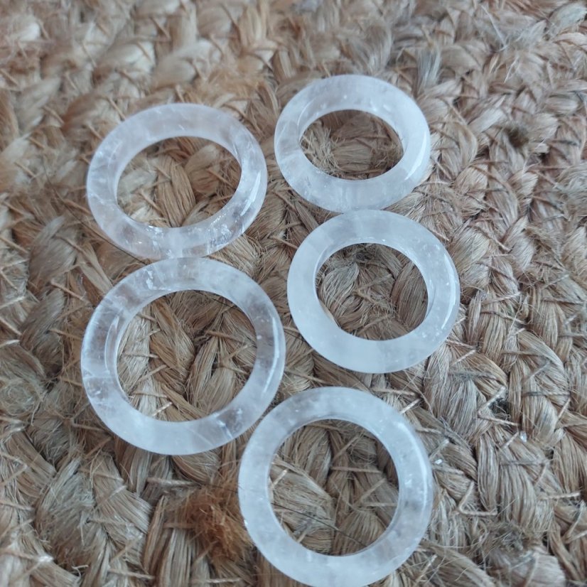 Prstýnek Křišťál - Velikost prstenu průměr: L 1,9 - 2,1 cm