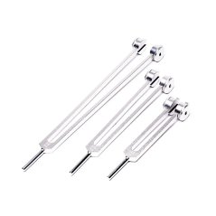 Terapeutické ladičky OTTO set 32Hz, 64Hz, 128Hz vážené hliník