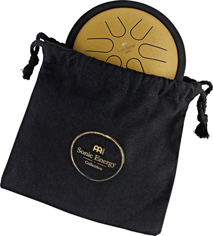 Kovový bubon Mini oceľový bubon Žltý H Dur Sonic Energy