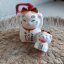 Zvonkohra Ceramic Furin Bell Maneki Neko Calico