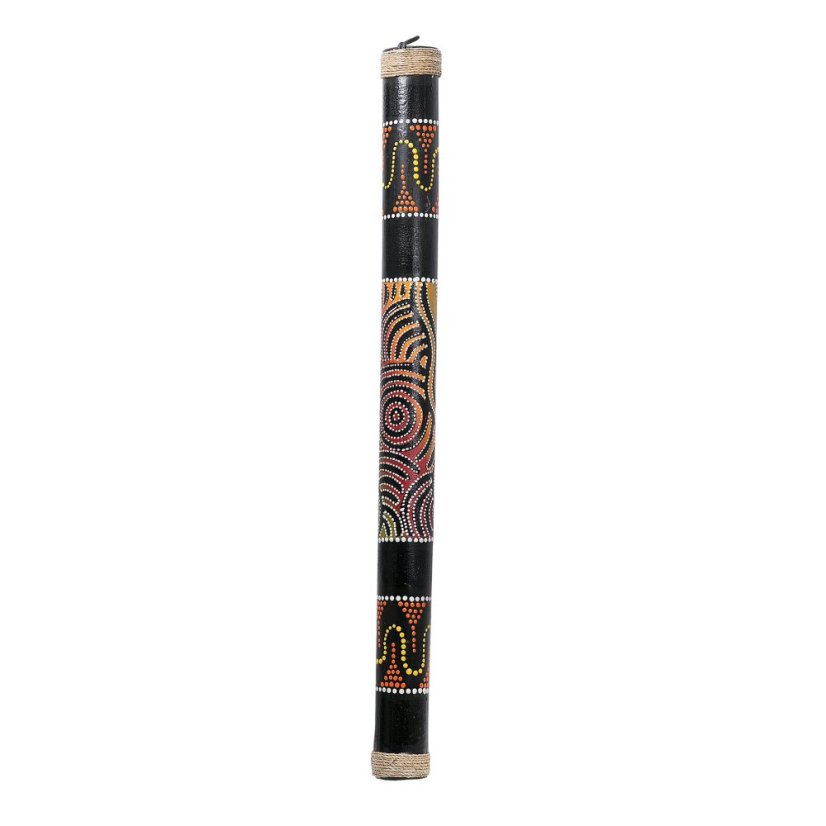 Deštná bambusová hůl 60 cm malovaná