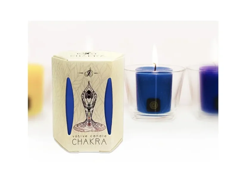 Čakrová sviečka 5.čakra Krčná Komunikácia