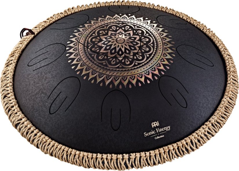 Kovový bubon Octave Steel Tongue drum Kvety D kurd Sonic Energy